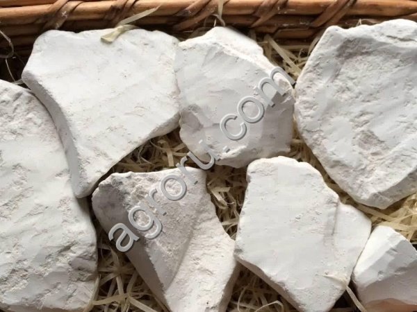 Мел пищевой кусковой Белгородский