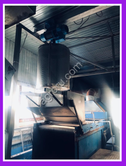 Линия для нанесения солевого раствора на семечку