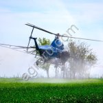 Вертолетное внесение гербицидов