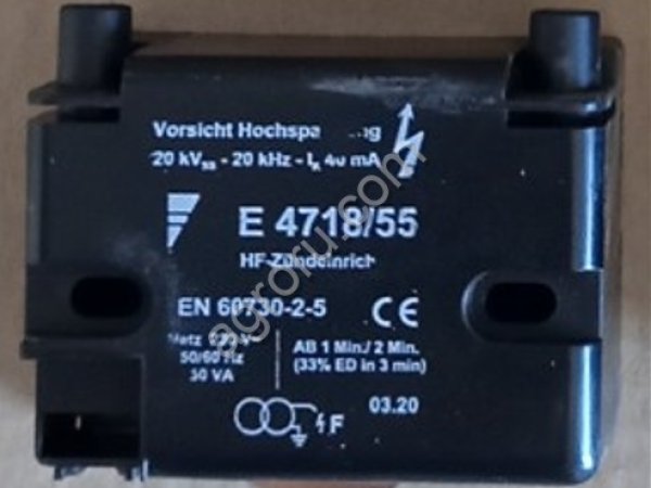 Трансформатор зажигания Kromschroder № 50260109 для газогенераторов Ermaf