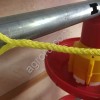 Трос/шнур подвеса линии кормления, нейлоновый, 6мм, желтый