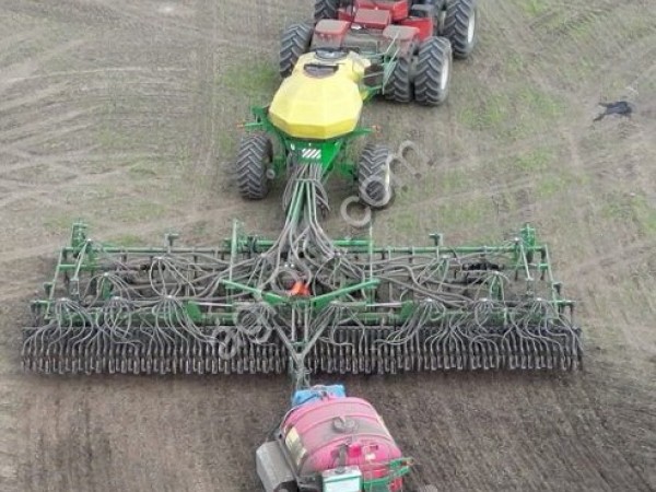 Модернизация посевных комплексов JOHN DEERE под ЖКУ и КАС 32