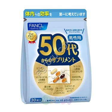 Витаминный комплекс FANCL для мужчин старше 50 лет, Япония,