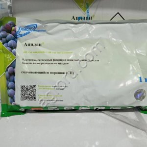 Ацидан, СП - металаксил (80 г/кг) + манкоцеб (640 г/кг)