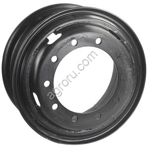 Диск колесный 8.5*20 ET163 10*335 D281 ЧКПЗ КАМАЗ 6520 черный КД без вент., (арт.: 330.30.3101012)