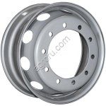Диск колесный 8.25*22.5 ET169 10*335 D281 16мм (уп) JST Грузовой автомобиль серебристый КД с вент., (арт.: БП-00002896)
