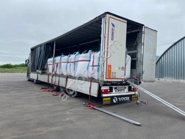 Затарка зерна в биг-бэги