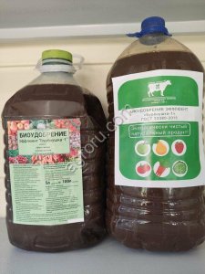 Биоудобрение ЭФФЛЮЕНТ Бурёнушка-1 ГОСТ 2015