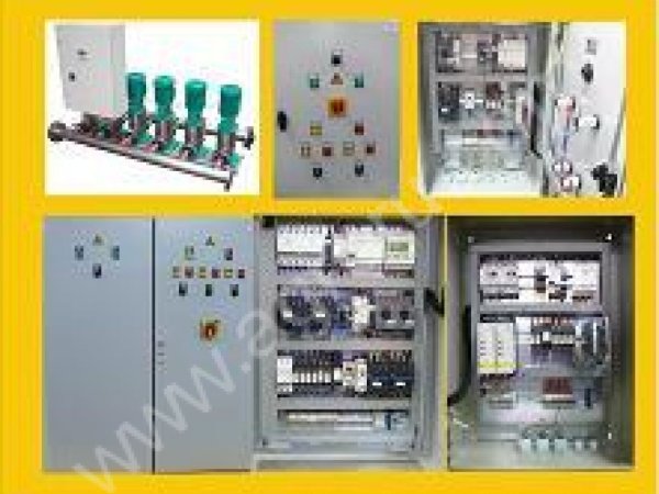 Шкафы Управления насосами, КНС, насосными станциями. По заказу клиента.