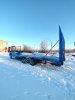 Прицеп для перевозки техники массой до 19 тонн