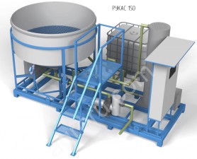 Растворный узел Карбамидно-аммиачной смеси автоматический. РУКАС 150.