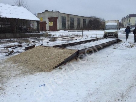 Автомобильные весы 18м. 80т.