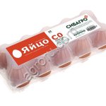 ЯЙЦО КУРИНОЕ ПИЩЕВОЕ СТОЛОВЙОЕ, КАТЕГОРИЯ С0 10 ШТУК