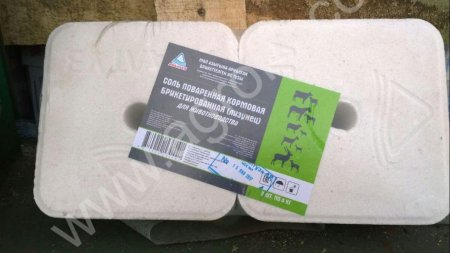 Соль брикетированная Лизунец