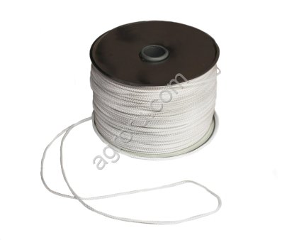 Трос подвеса линии поения, 3мм, нейлоновый, белый