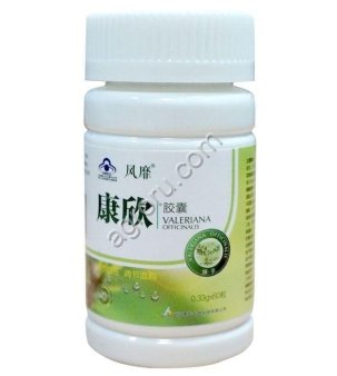 Капсулы Канг Хин - Kang Xin VALERIANA 60 кап, Китай,