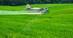 Химобработка полей кукурузником Ан-2