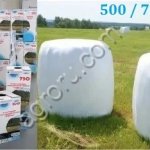 Стрейч-пленка для рулонов ( пленка сенажная ) 500 / 750 мм