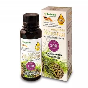 Бобровая струя с кедровой живицей (30кап0,5 гр.) ,