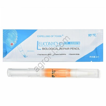 Кисточка-карандаш BIOLOGICAL NURSING LIQUID от грибка ногтей 3 мл, Китай,