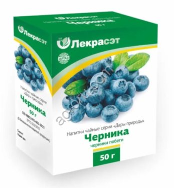 Черника побеги  50гр, чай