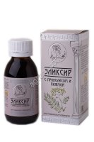 Эликсир Пчелатея с прополисом и пижмой, на пчелином подморе.