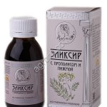 Эликсир Пчелатея с прополисом и пижмой, на пчелином подморе.