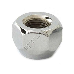 Гайка 12*1.5 17/20 конуc хром открытая, (арт.: 30591)
