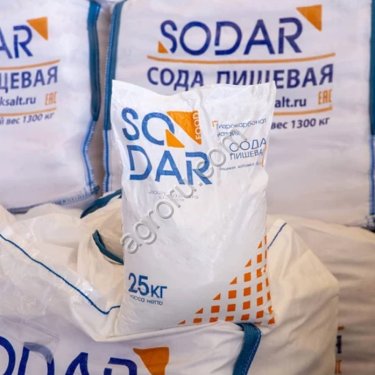 Сода пищевая (гидрокарбонат натрия) SODAR (СОДАР)