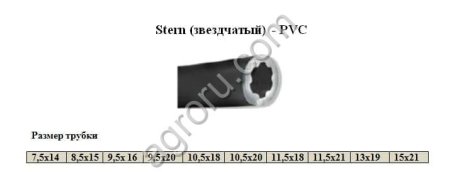 Прутковое покрытие Stern (звездчатый) - PVC Stern-PVC для Stern - PVC
