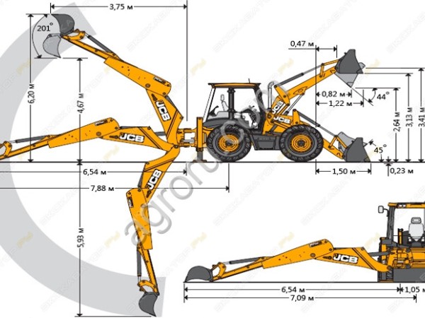 Экскаватор-погрузчик JCB 3CX, 2004