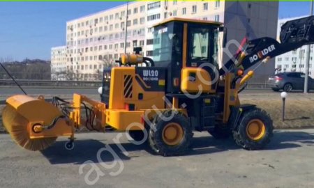 Фронтальный погрузчик Болдер WL20R с щеткой