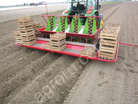 Kora 4 картофелесажалка 4 рядная 70-75 см