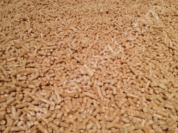 пеллеты DIN+ 6 мм светлые