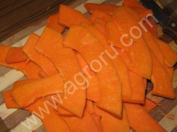 Тыква нарезанная