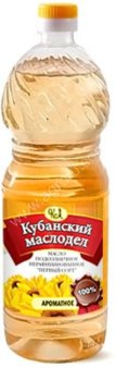 Масло подсолнечное рафинированное и не рафинированное, налив.