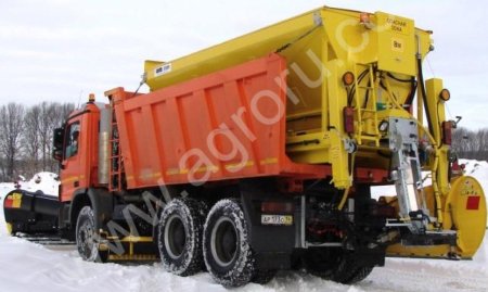 Комбинированная дорожная машина AM COMBI на базе самосвала Mercedes-Benz ACTROS 3336K