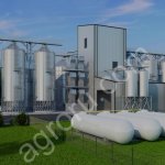 Газгольдер для зерносушилки, автономная газификация