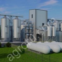 Газгольдер для зерносушилки, автономная газификация