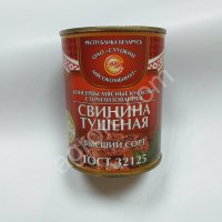 Тушенка (говядина, свинина, птица)