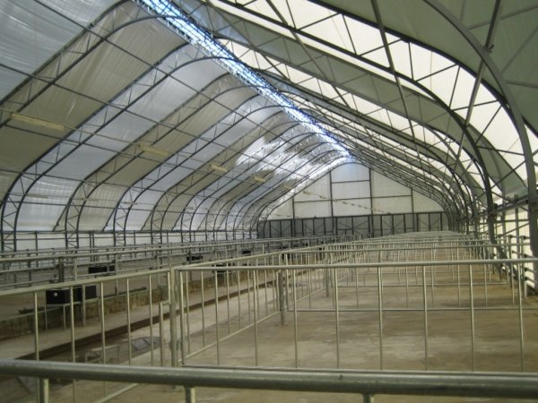 В Благовещенском районе завершается строительство фермы