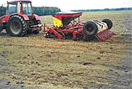 Сев яровых культур