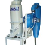 Зерношелушильная машина ЗШН-07 с наклонной осью вращения.