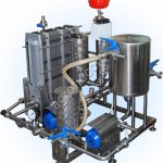 Пастеризатор молока, сливок, смесей.