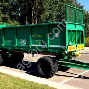 Машина для внесения твердых органических удобрений МТУ-24-1