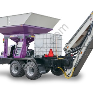 Дисковая мельница плющилка Murska W-Max 20 С (с ленточным транспортером)