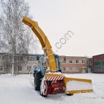 Снегоочиститель дэм 124-01с телескопическим желобом