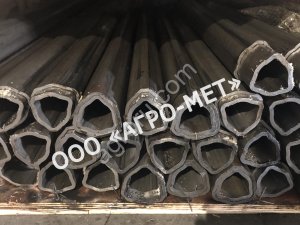 Комплект профильных труб треугольник (36,1+29),(43,4+36,1), (53,6+44,7), (62,7+53,6) для карданного вала