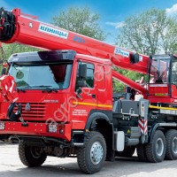 Автомобильный кран 25т./33 м. (КС-55713-8К4В) на шасси Хово 6х6