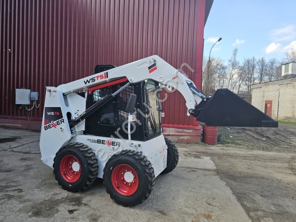 Минипогрузчик с бортовым поворотом Beaver WS75 (Китай)